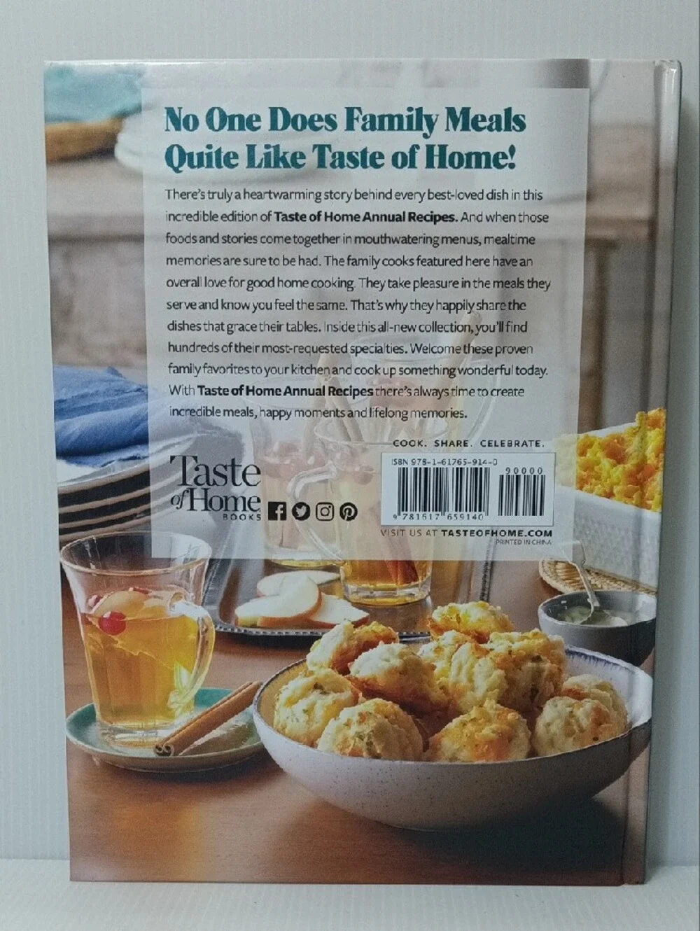 Taste of Home Annual Recipes - Cookbook